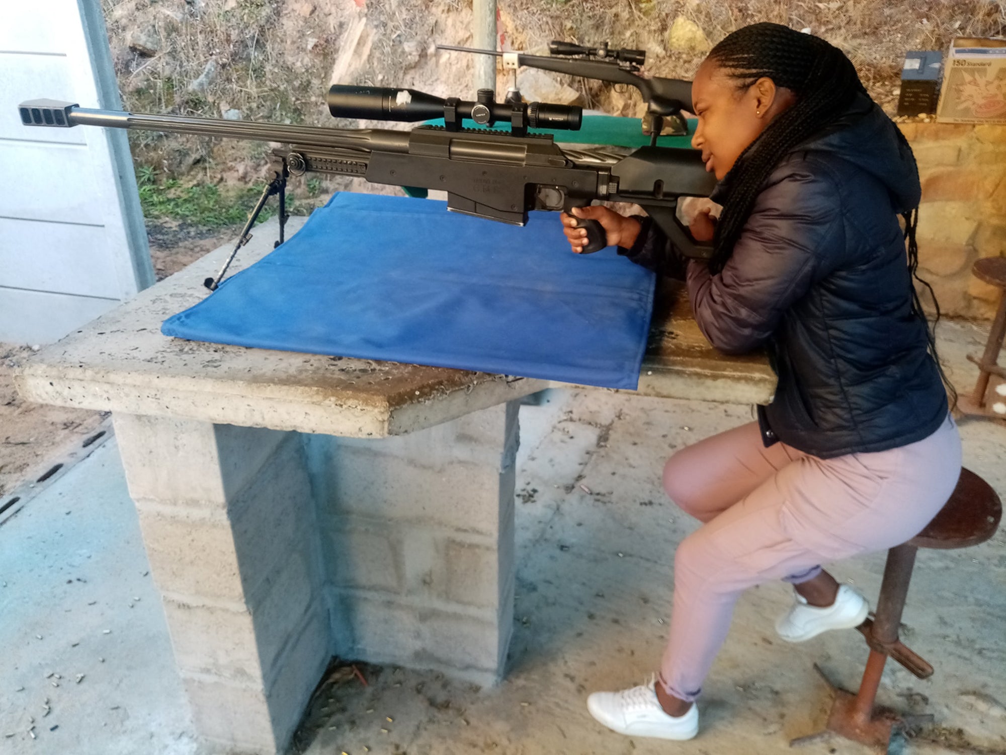 Manual Operated Rifle Training for Private Use